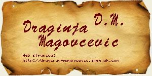 Draginja Magovčević vizit kartica